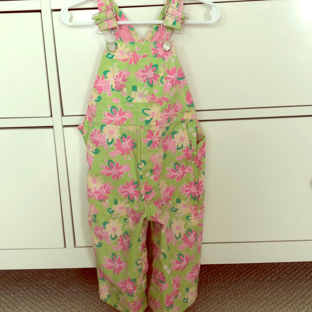 Lilly Pulitzer overalls 6-12m